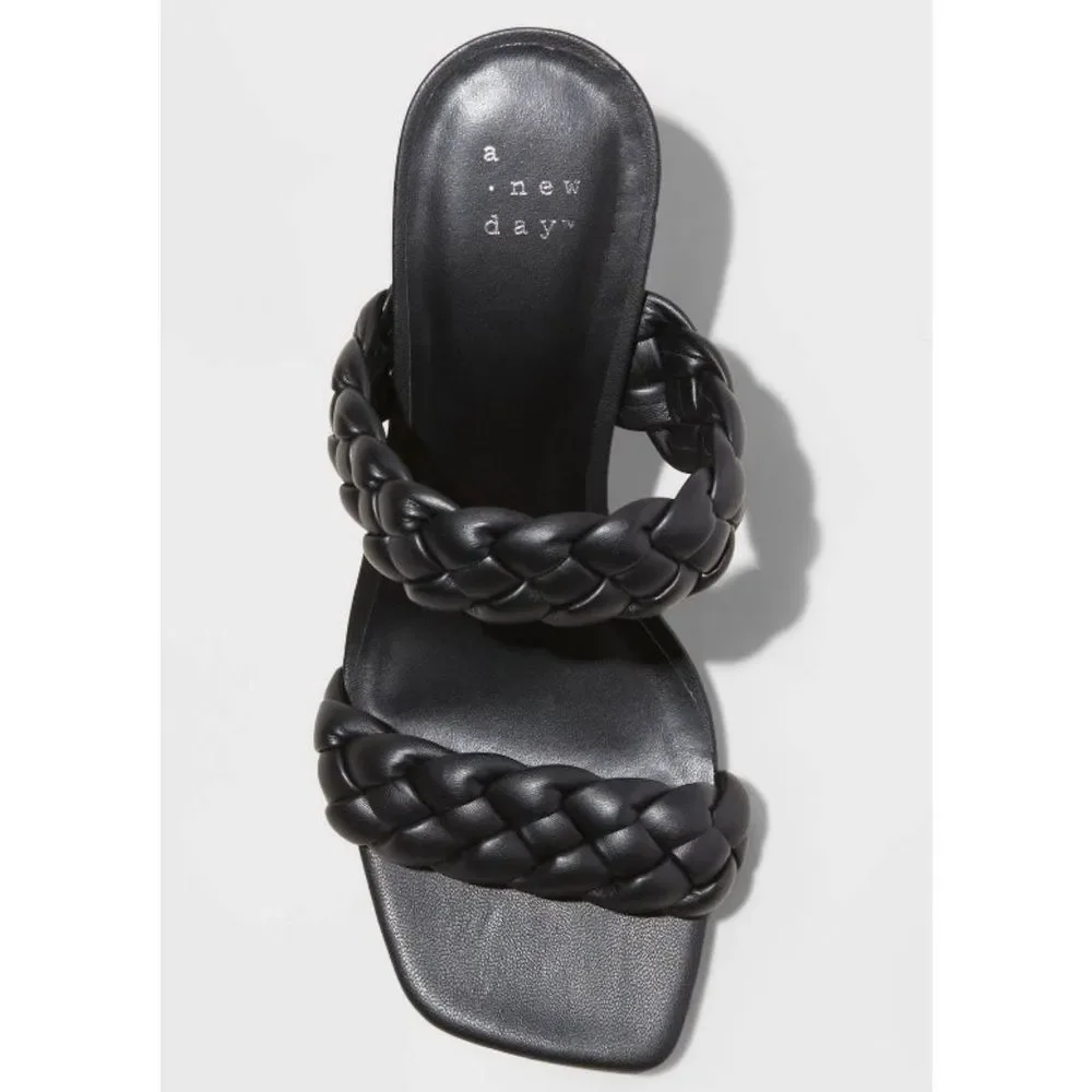 A New Day Basil Heels Black multiple sizes - Picture 3 of 5